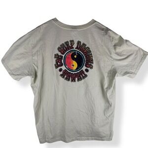 T & C Surf Designs Hawaii T Shirt Organic Cotton Size XXL Yin‎ Yang Double Sided